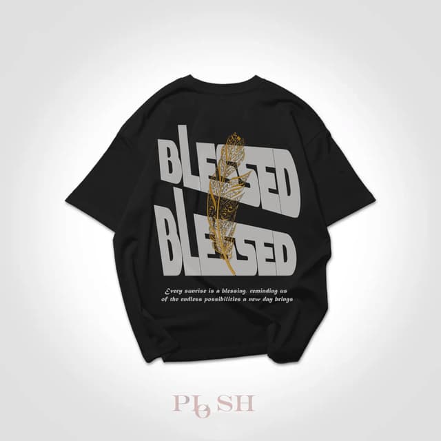 BLESSED Print Design